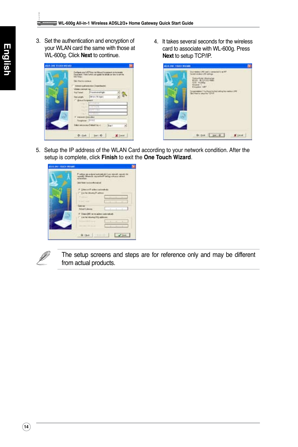 English | Asus WL-600g User Manual | Page 15 / 417