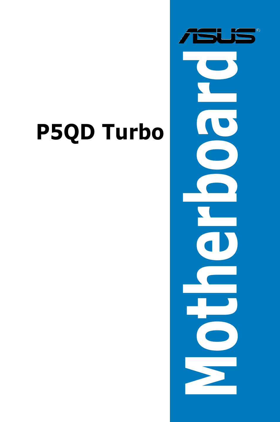 Asus P5QD Turbo User Manual | 114 pages