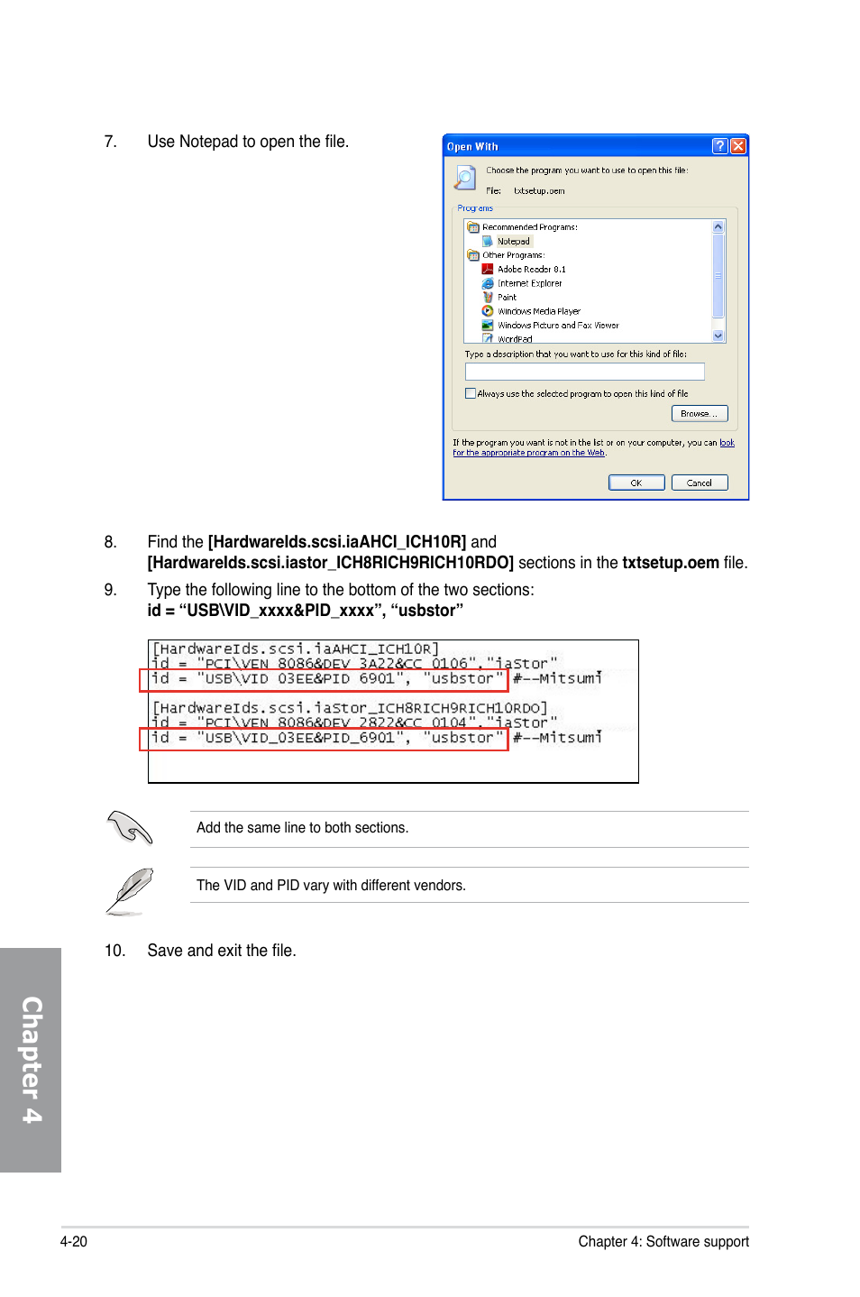 Chapter 4 | Asus P5QD Turbo User Manual | Page 114 / 114