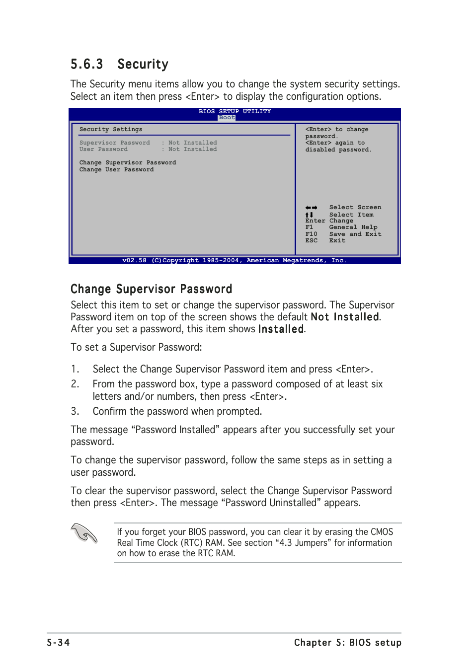 3 security security security security security | Asus T2-PE1 User Manual | Page 104 / 110