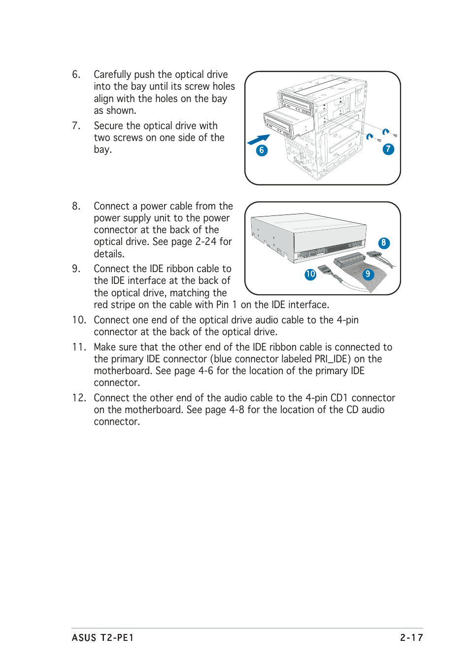 Asus T2-PE1 User Manual | Page 35 / 110