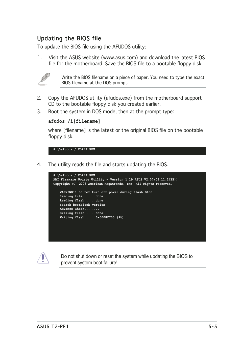 Asus T2-PE1 User Manual | Page 75 / 110