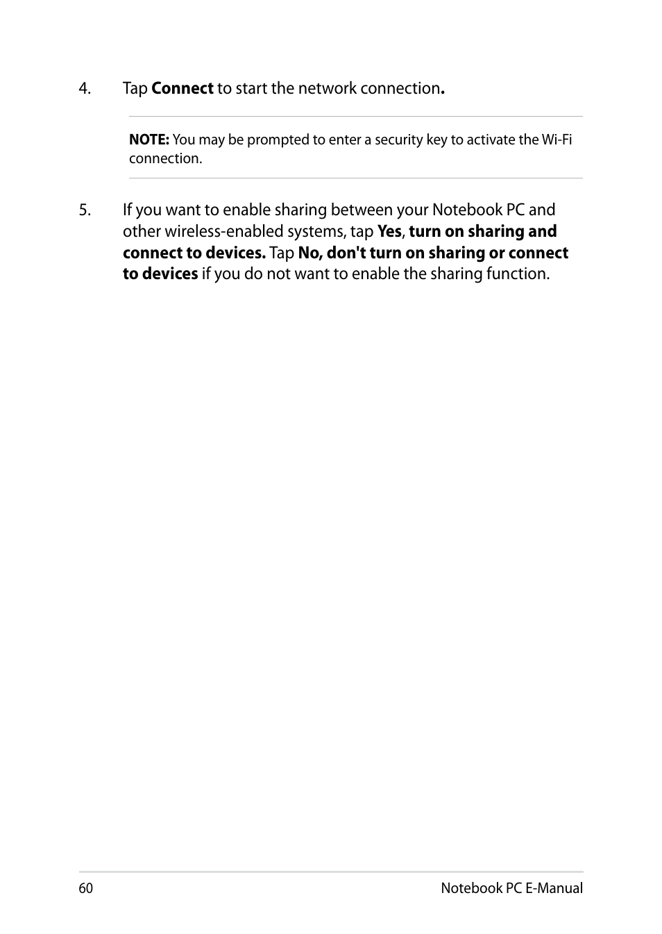 Asus X451MA User Manual | Page 60 / 110