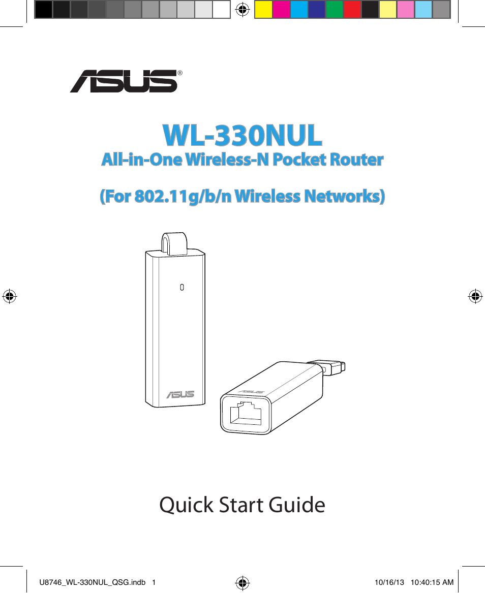 Asus WL-330NUL User Manual | 128 pages