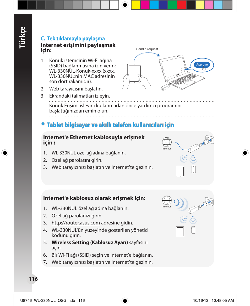 Tür kç e | Asus WL-330NUL User Manual | Page 116 / 128