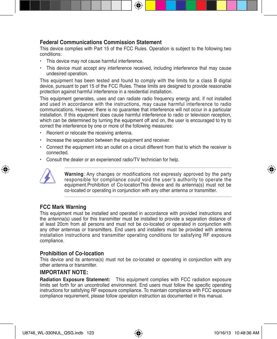 Asus WL-330NUL User Manual | Page 123 / 128