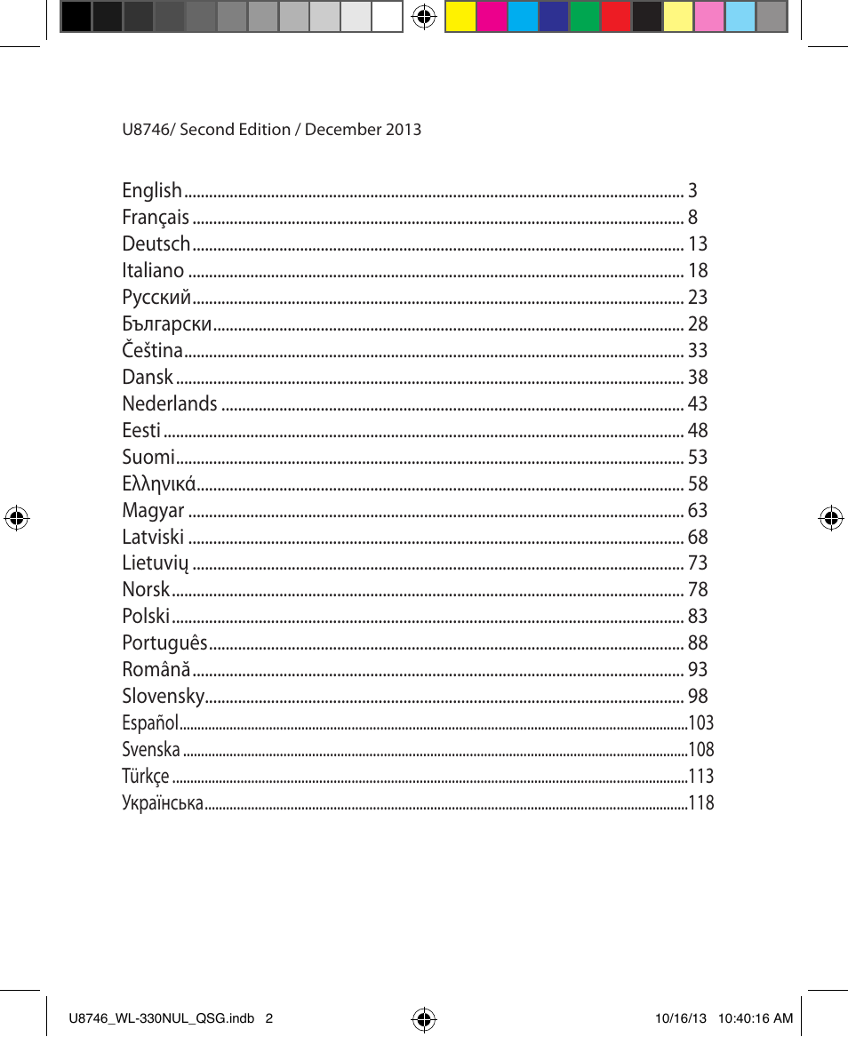 Asus WL-330NUL User Manual | Page 2 / 128