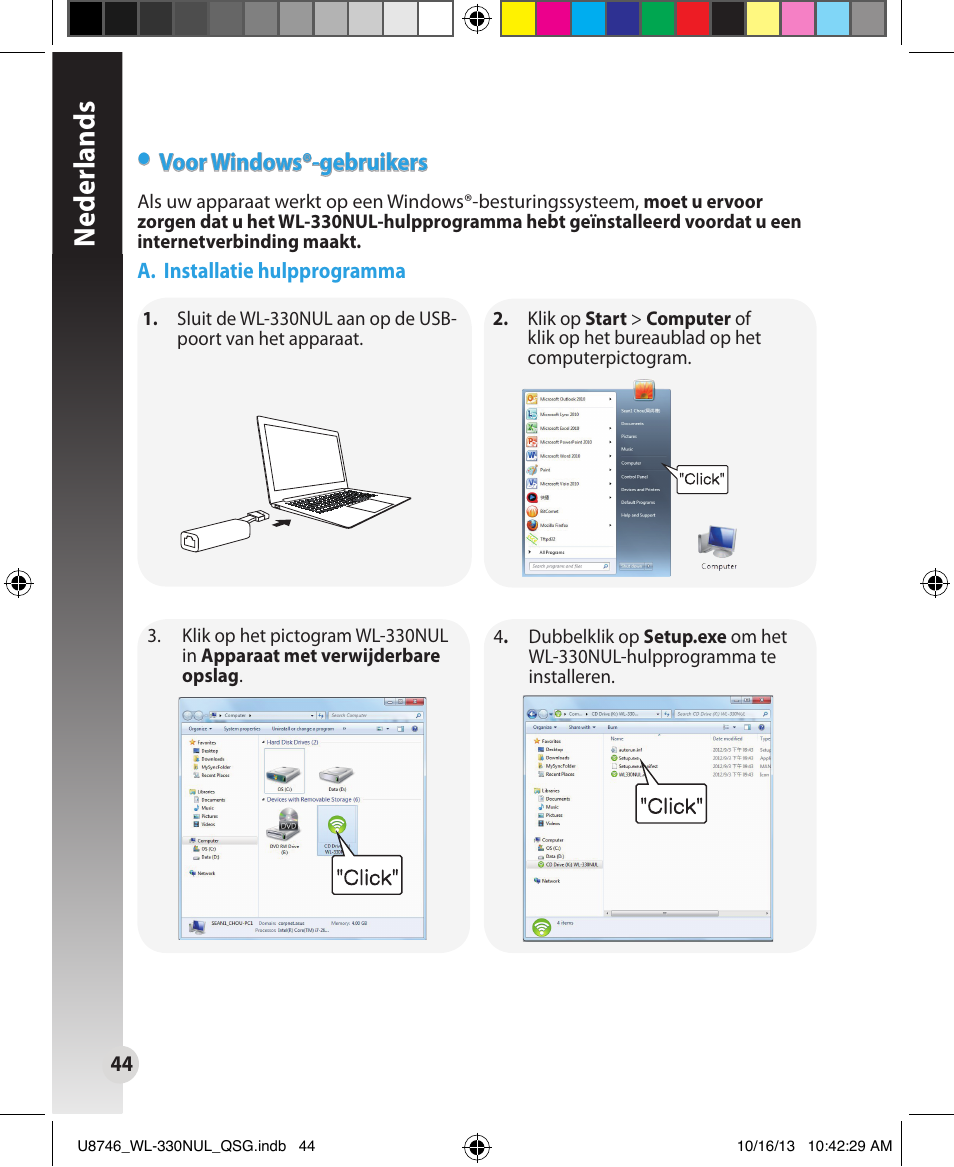 Neder lands | Asus WL-330NUL User Manual | Page 44 / 128