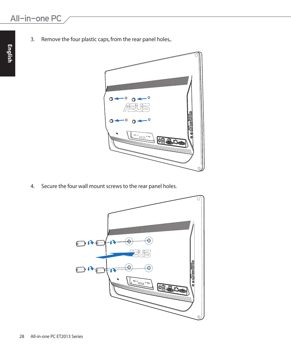 Asus ET2013IUTI User Manual | Page 28 / 42