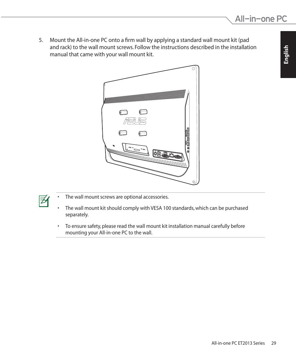 Asus ET2013IUTI User Manual | Page 29 / 42