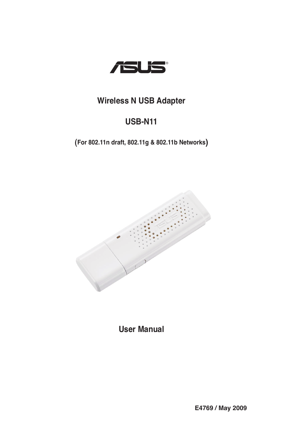 Asus USB-N11 User Manual | 42 pages