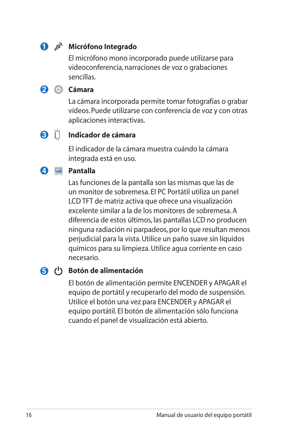 Asus Pro45VJ User Manual | Page 16 / 108