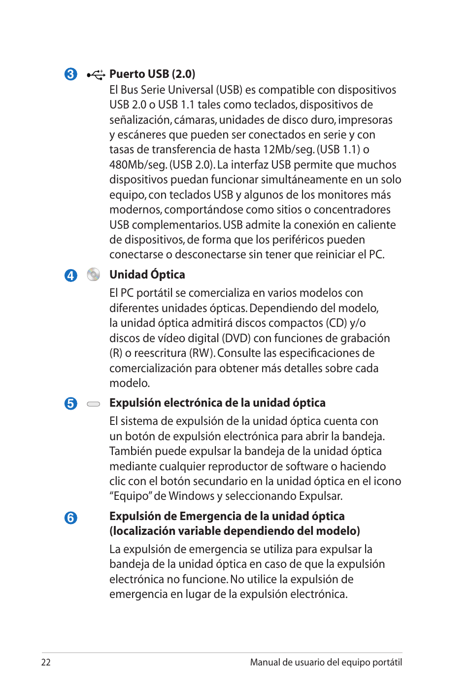 Asus Pro45VJ User Manual | Page 22 / 108