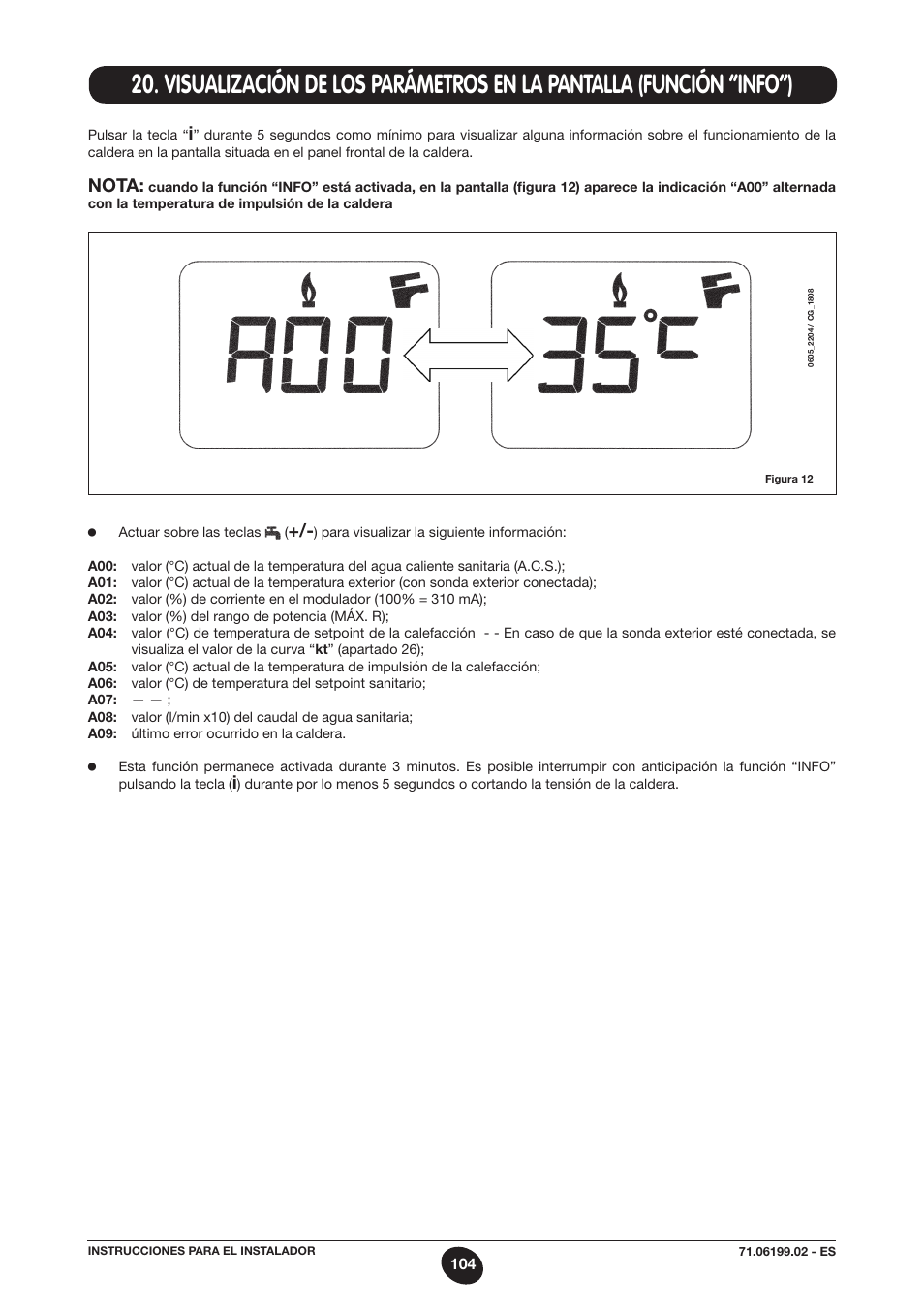 DE DIETRICH MS 24 BIC User Manual | Page 104 / 292