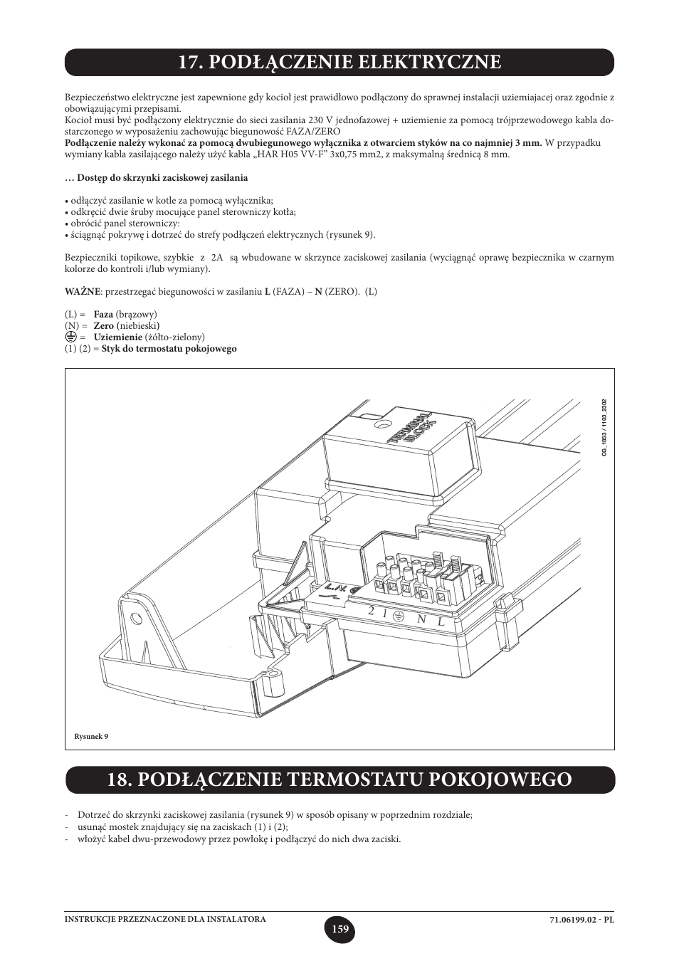 DE DIETRICH MS 24 BIC User Manual | Page 159 / 292