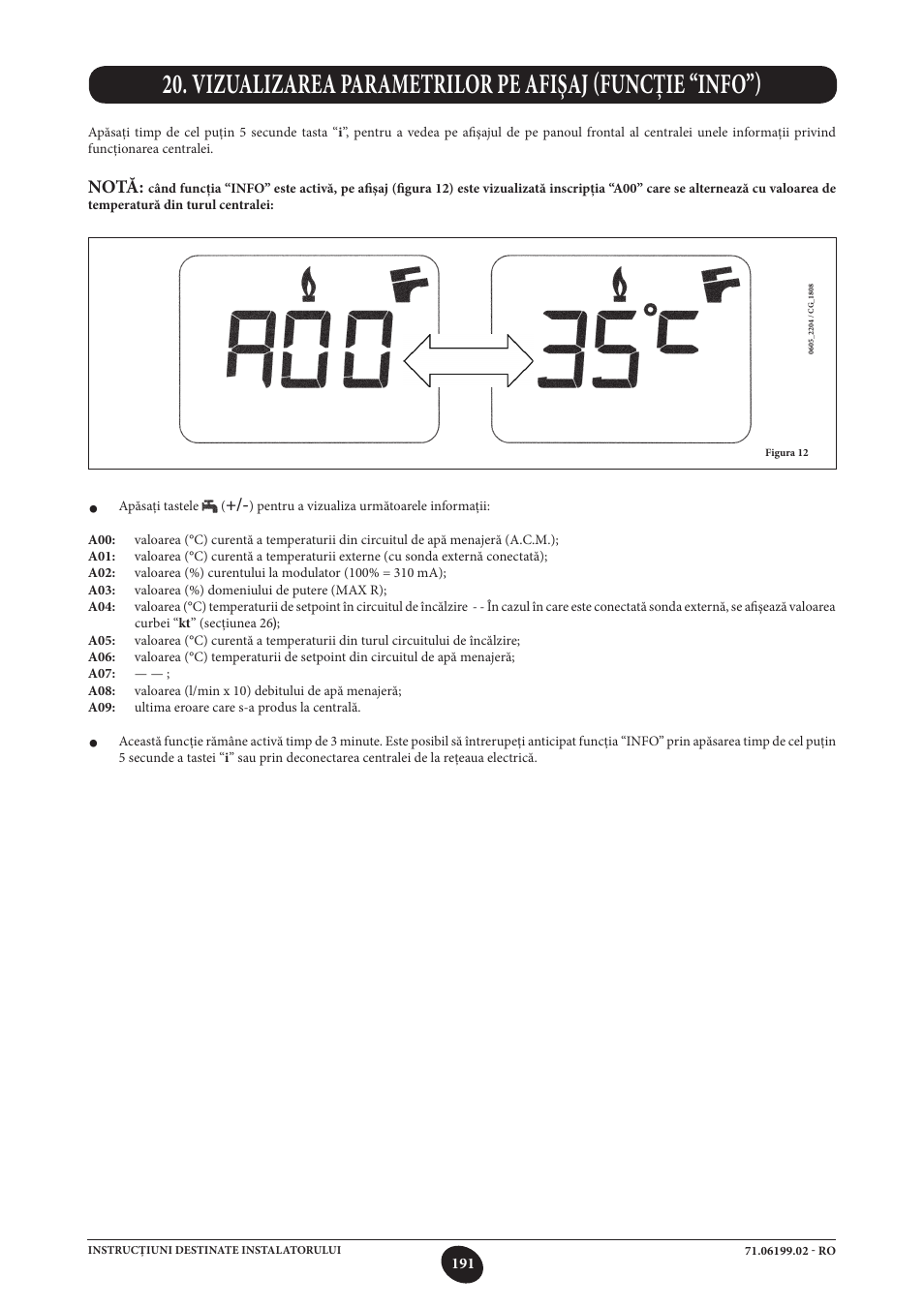 Notă | DE DIETRICH MS 24 BIC User Manual | Page 191 / 292