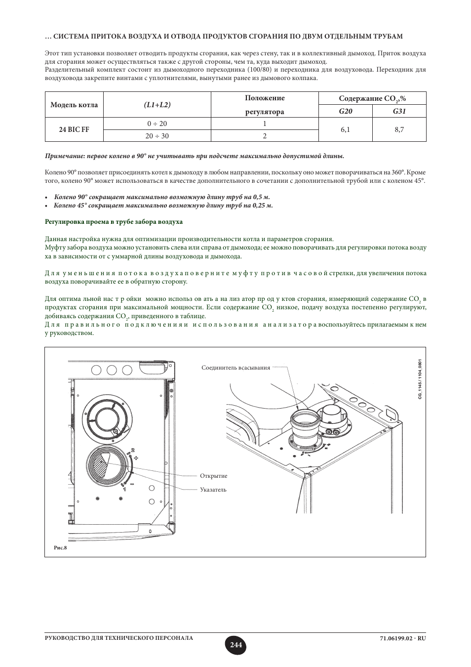 DE DIETRICH MS 24 BIC User Manual | Page 244 / 292