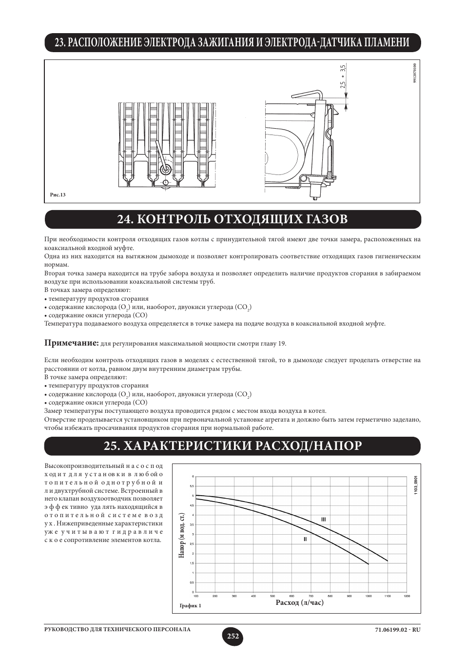 Примечание | DE DIETRICH MS 24 BIC User Manual | Page 252 / 292