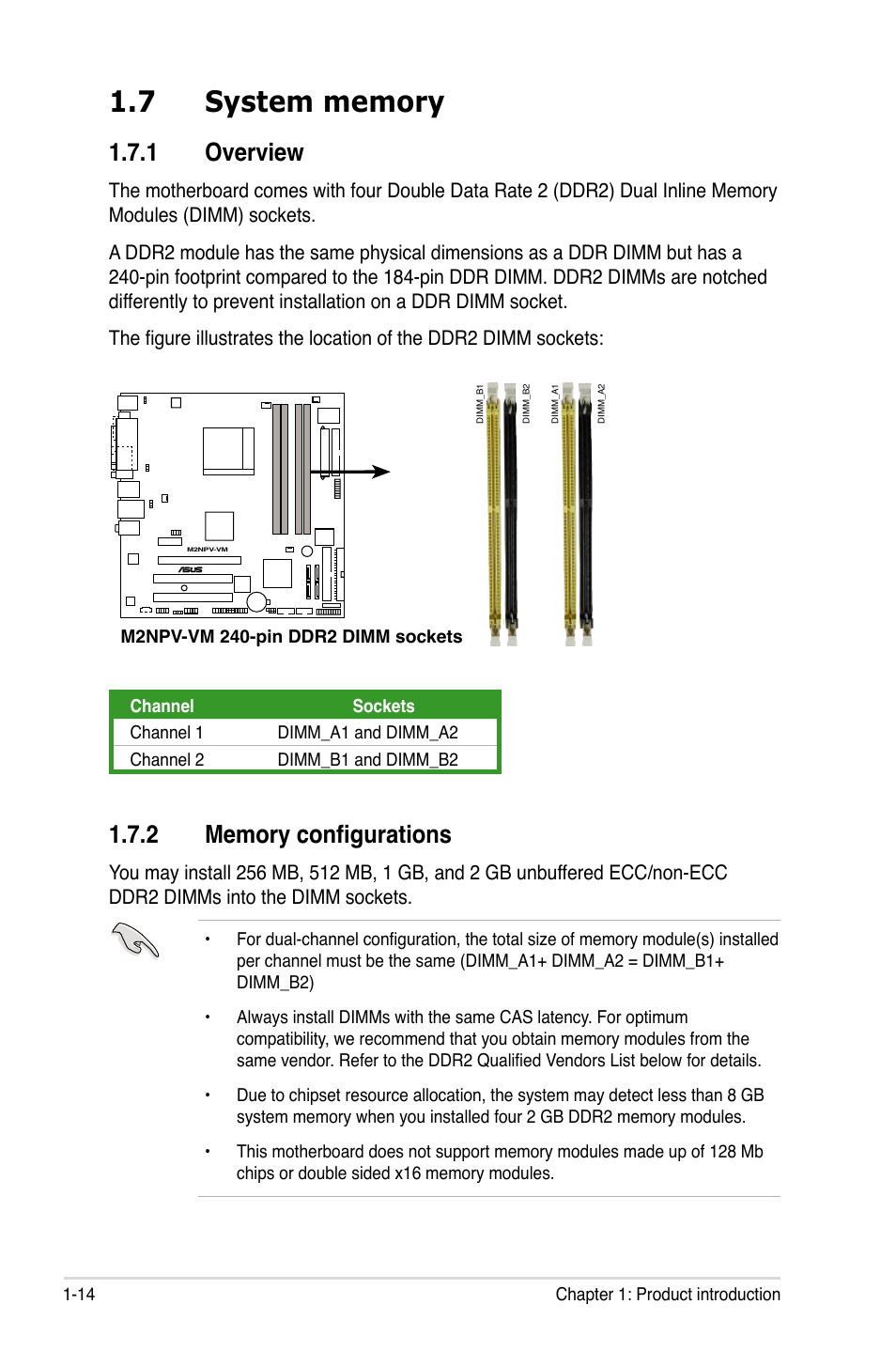 Overview | Asus M2NPV-VM User Manual | Page 26 / 102