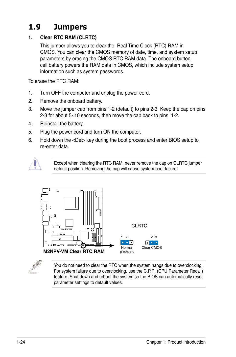 9 jumpers | Asus M2NPV-VM User Manual | Page 36 / 102