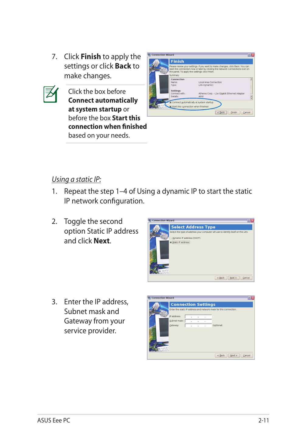 Asus Eee PC S101H/XP User Manual | Page 31 / 80