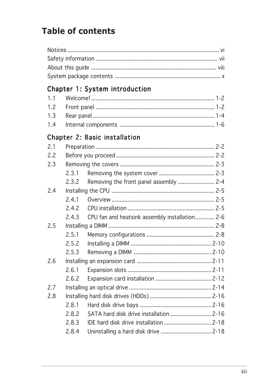 Asus Pundit-AE3 User Manual | Page 3 / 106