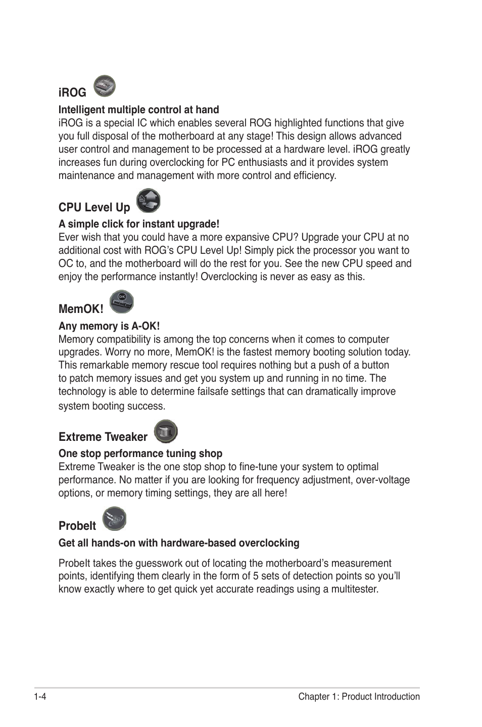 Asus Maximus III Gene User Manual | Page 20 / 170