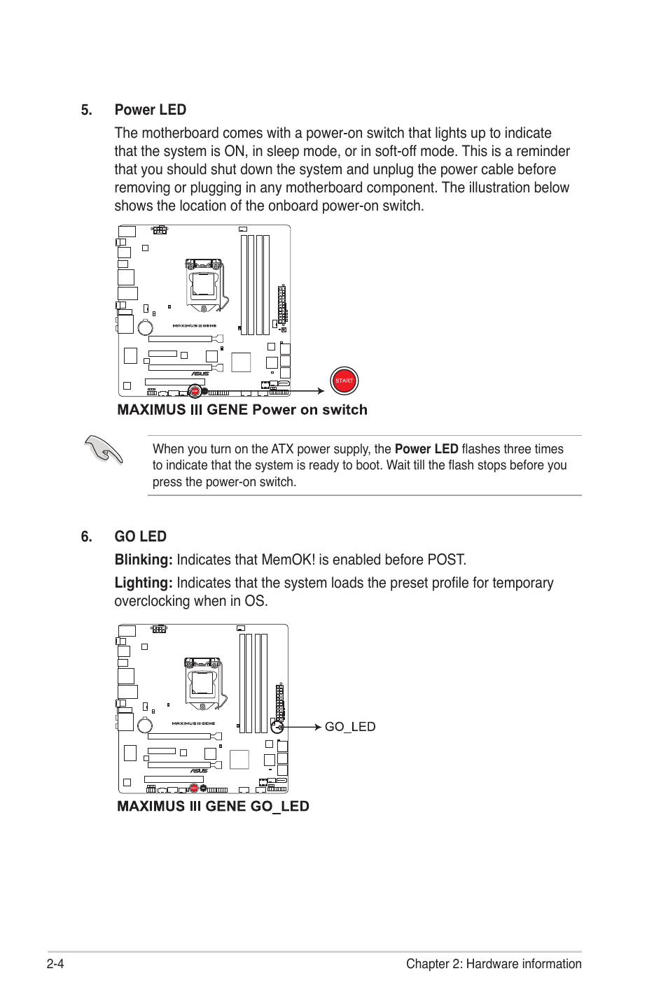 Asus Maximus III Gene User Manual | Page 30 / 170