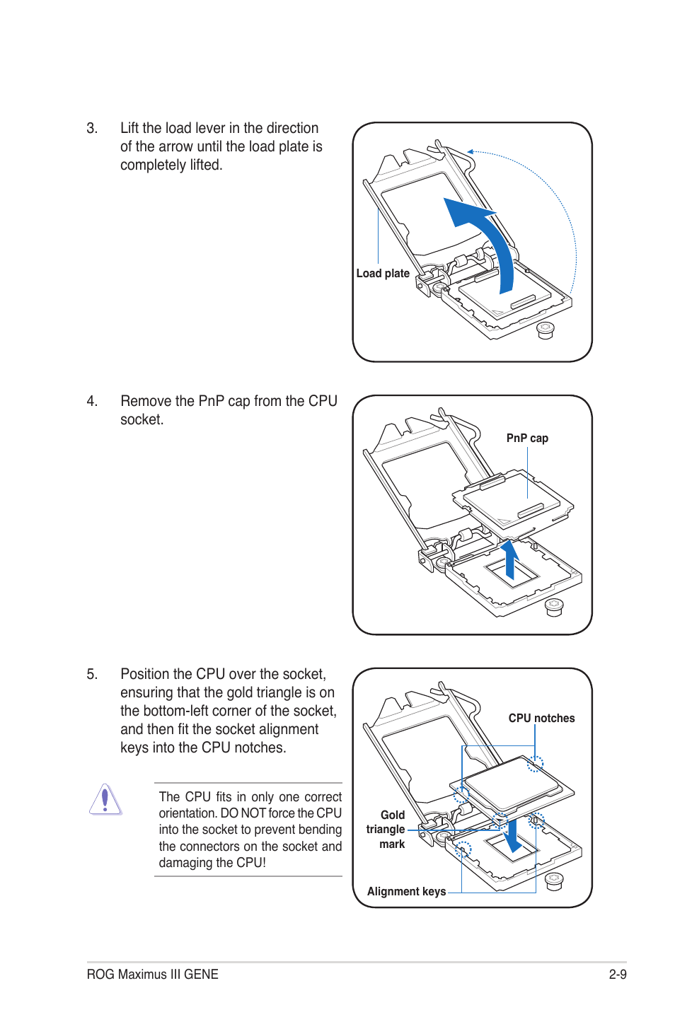 Asus Maximus III Gene User Manual | Page 35 / 170