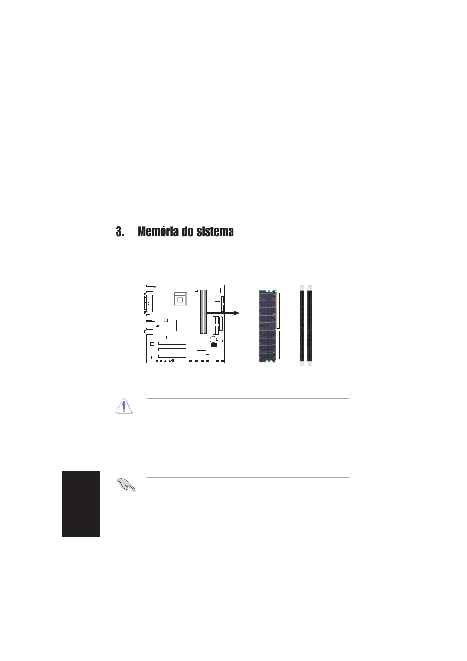 Memória do sistema | Asus P4S8X-MX User Manual | Page 18 / 20