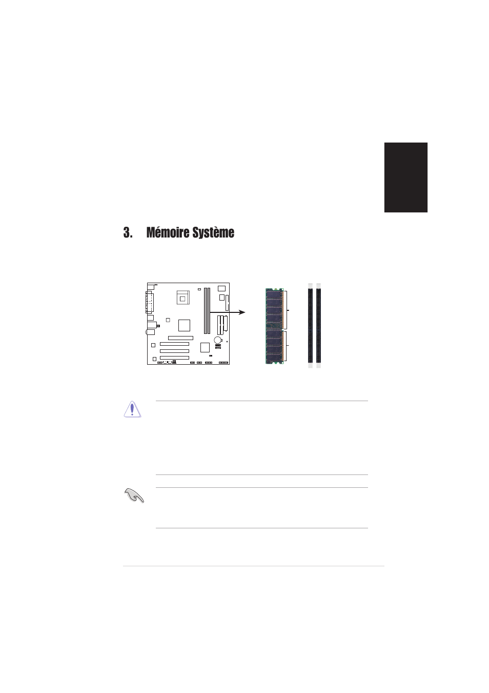 Mémoire système | Asus P4S8X-MX User Manual | Page 3 / 20