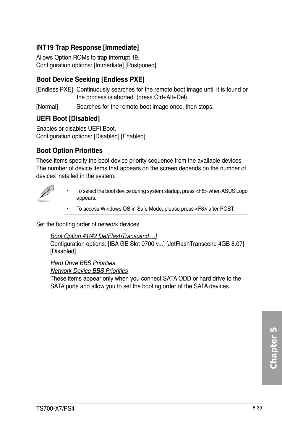 Chapter 5 | Asus TS700-X7/PS4 User Manual | Page 115 / 200