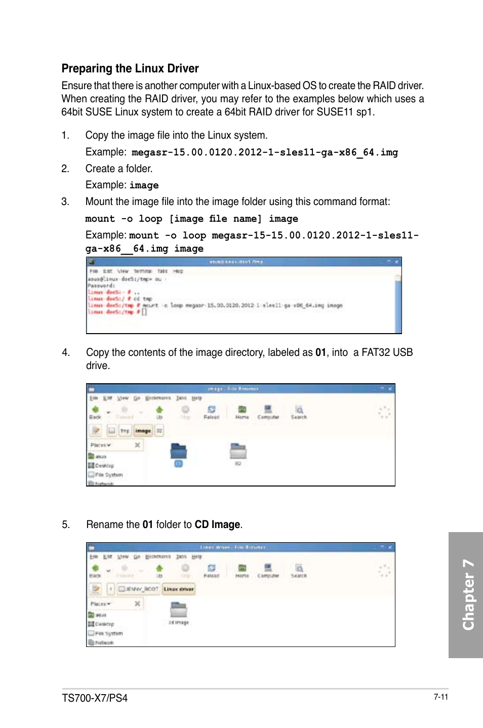 Chapter 7 | Asus TS700-X7/PS4 User Manual | Page 171 / 200