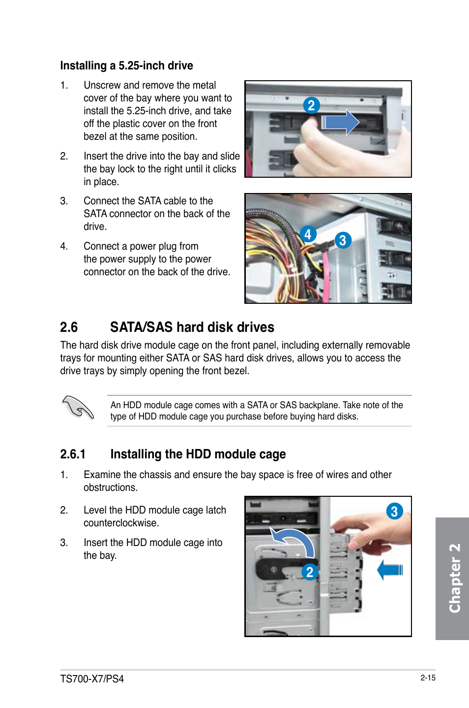 Chapter 2 | Asus TS700-X7/PS4 User Manual | Page 37 / 200