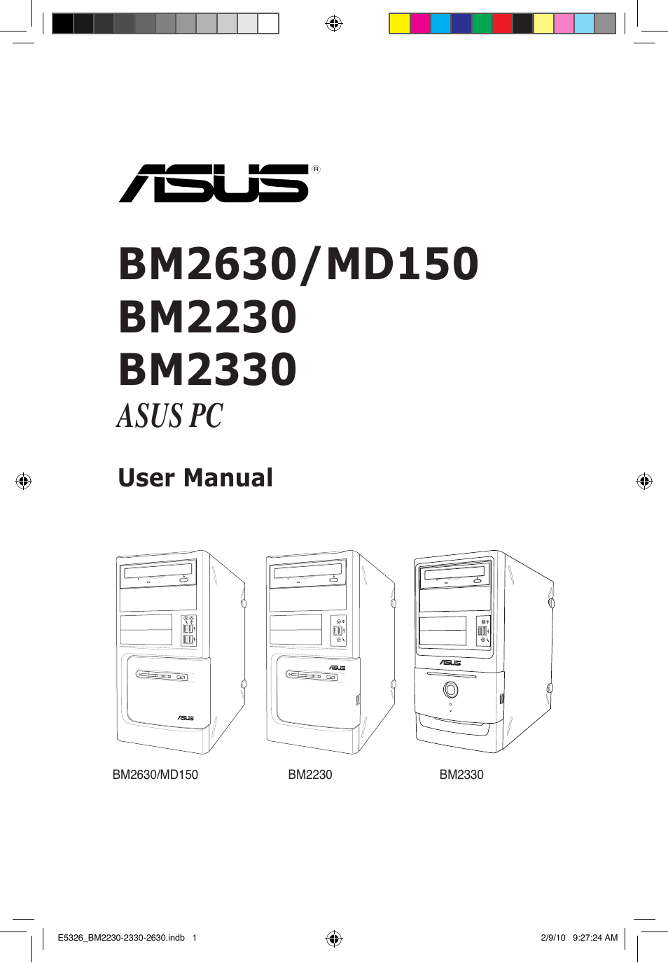 Asus BM2230 User Manual | 32 pages