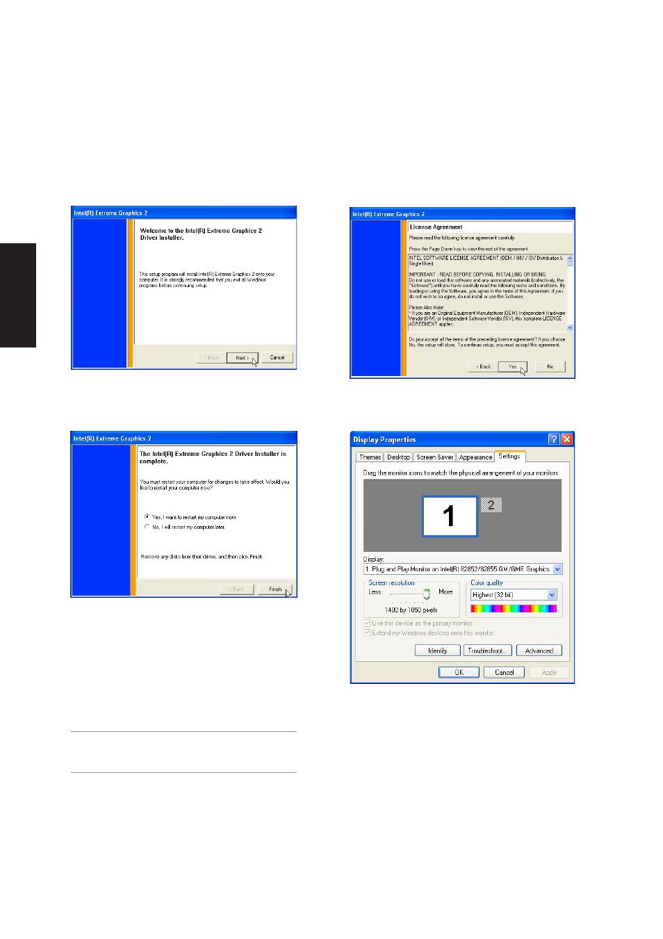 Vga driver setup | Asus A3N User Manual | Page 14 / 118