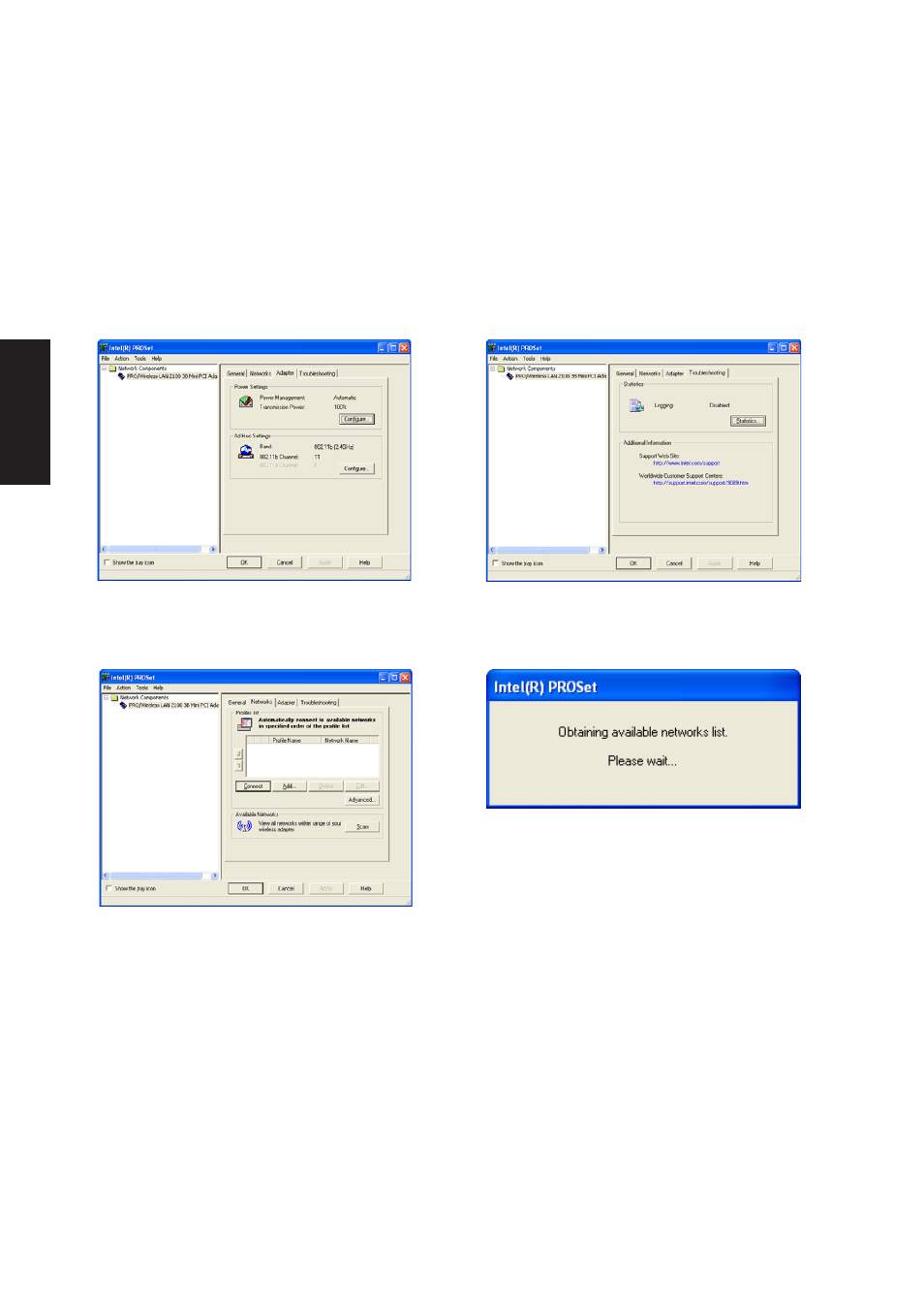 Intel proset utility | Asus A3N User Manual | Page 24 / 118
