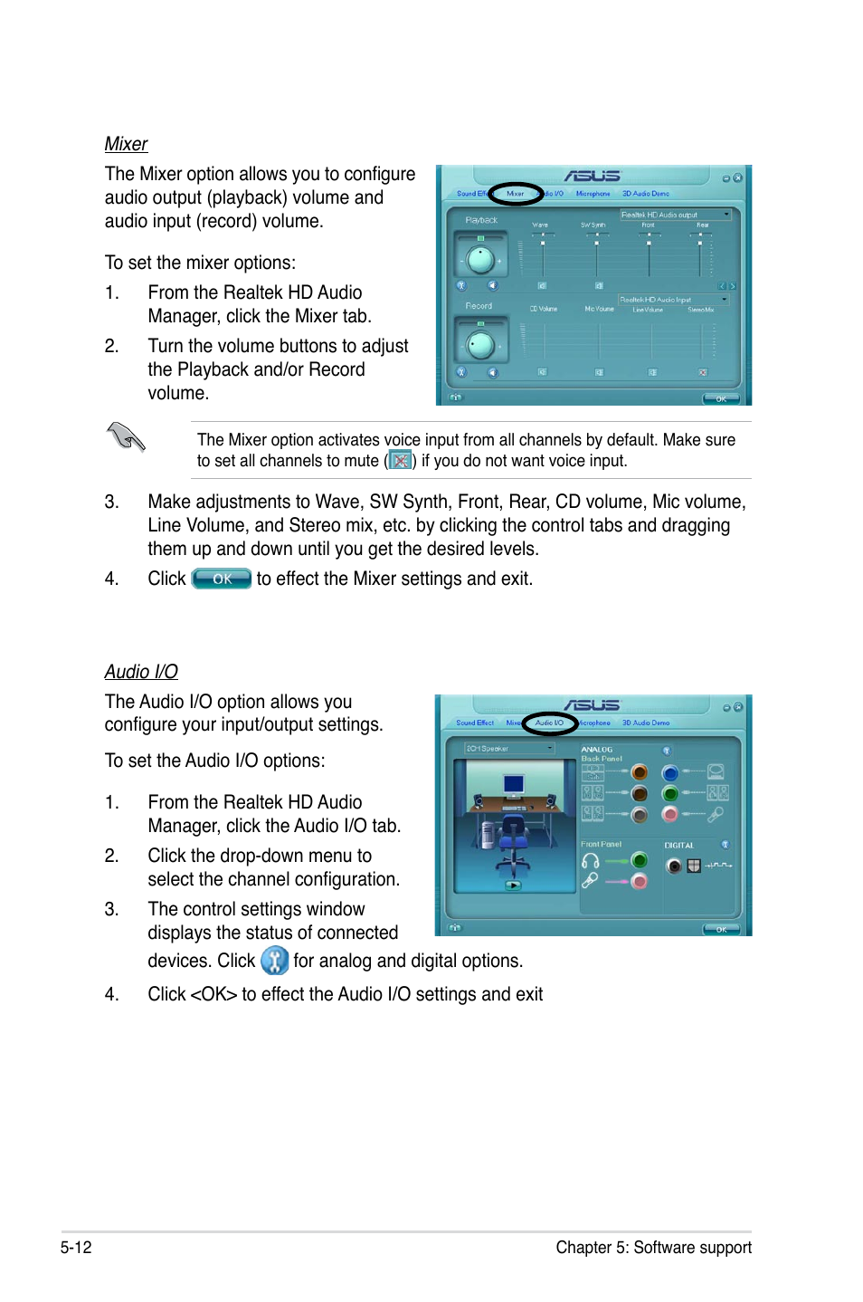 Asus P5K SE/EPU User Manual | Page 114 / 134