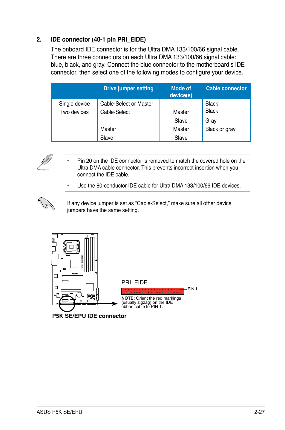 Asus P5K SE/EPU User Manual | Page 49 / 134