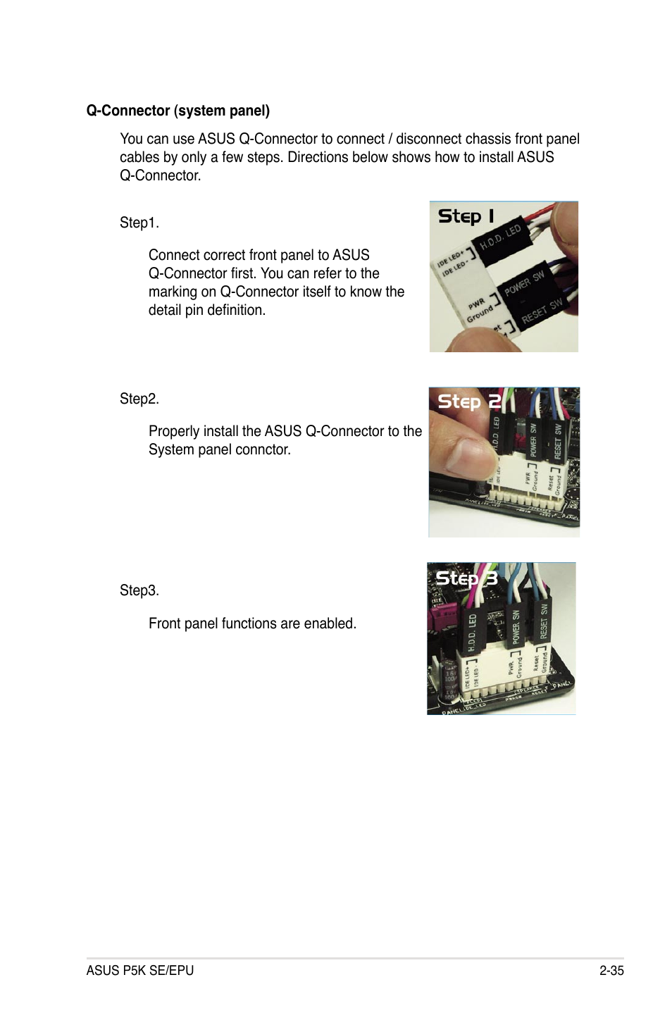 Asus P5K SE/EPU User Manual | Page 57 / 134