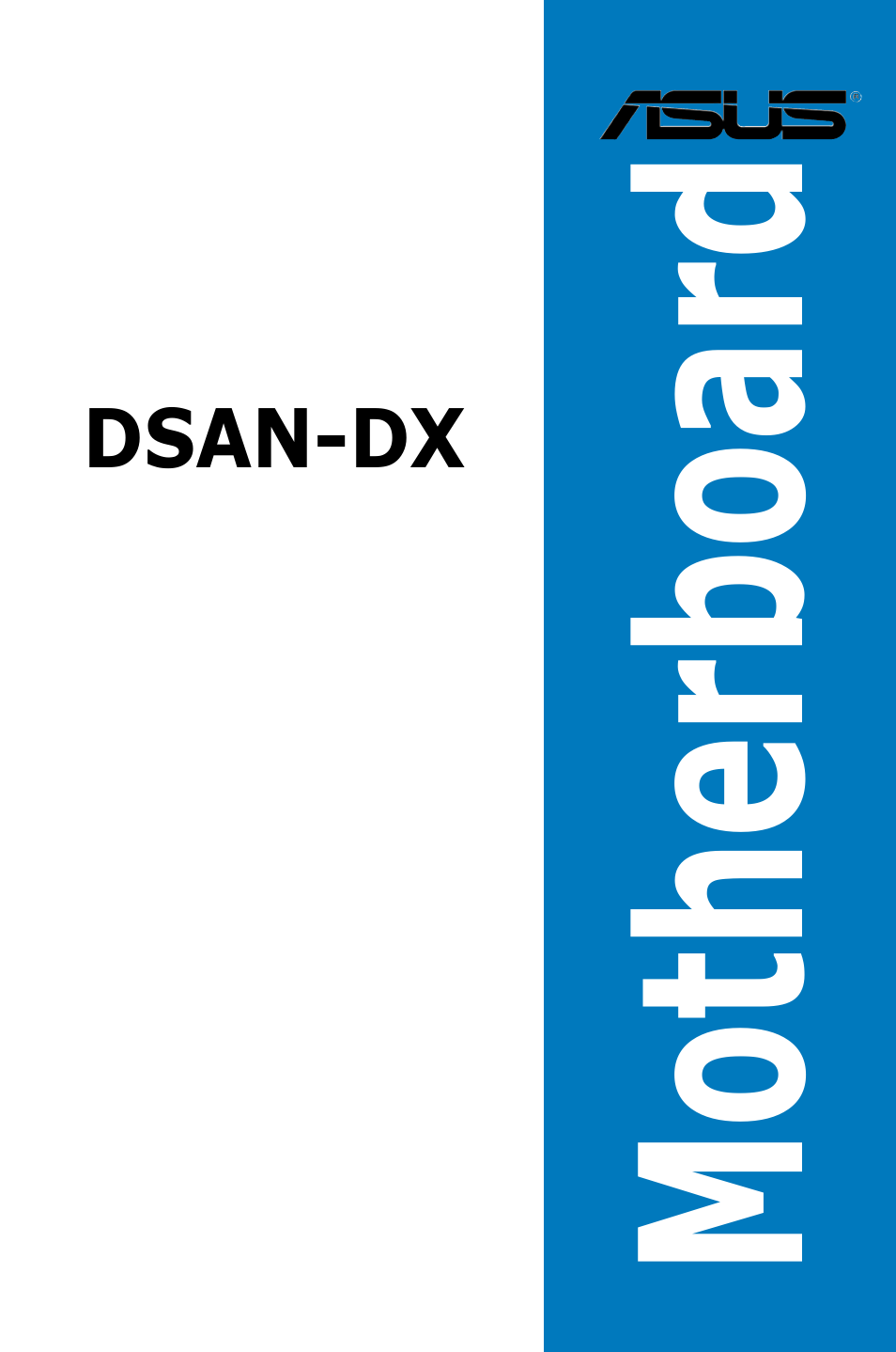 Asus DSAN-DX User Manual | 162 pages