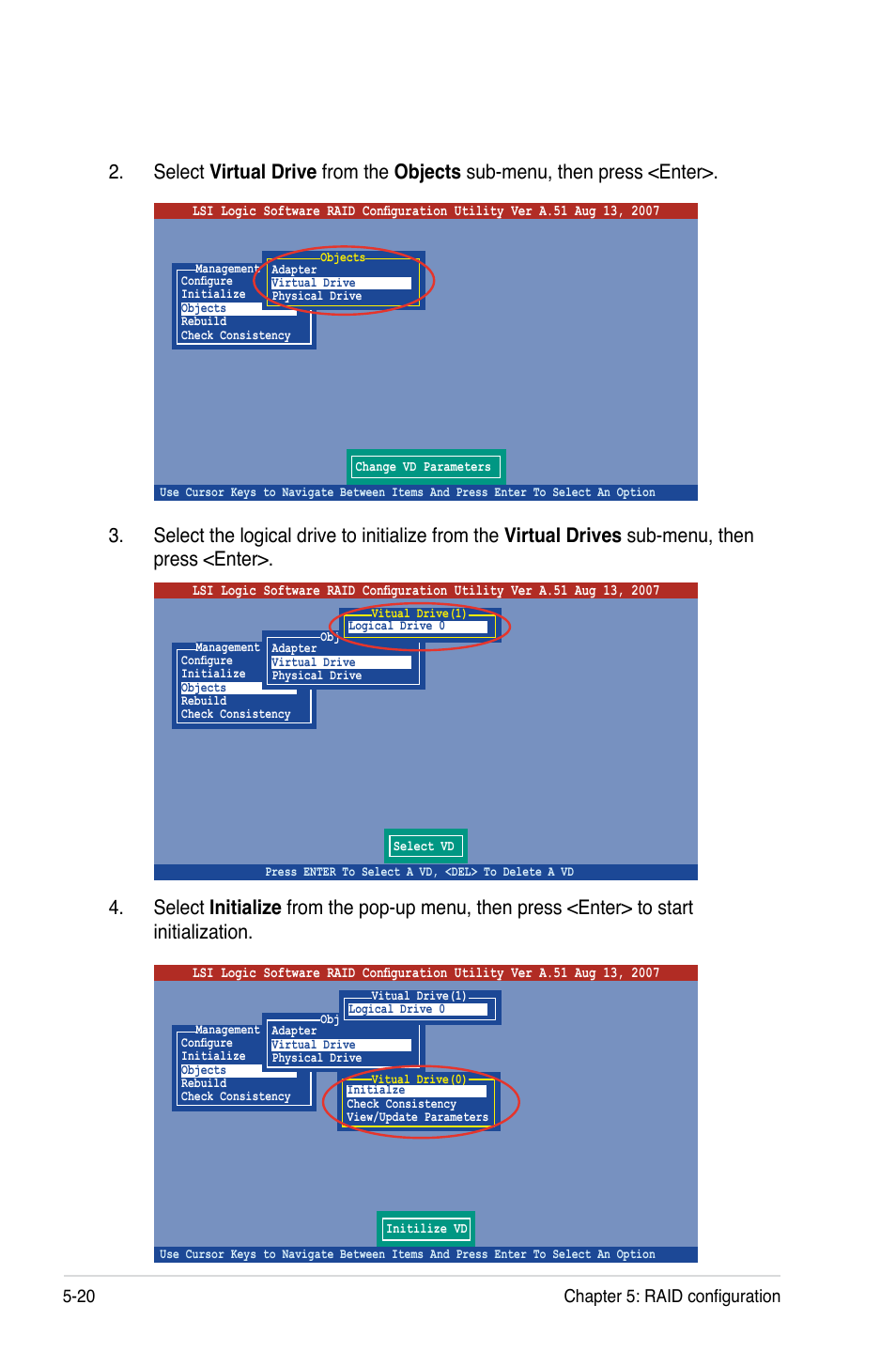 20 chapter 5: raid configuration | Asus DSAN-DX User Manual | Page 118 / 162