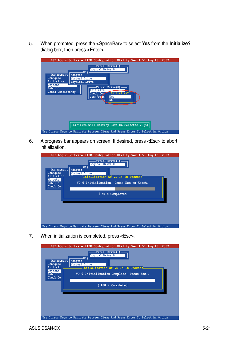 Asus dsan-dx 5-21 | Asus DSAN-DX User Manual | Page 119 / 162