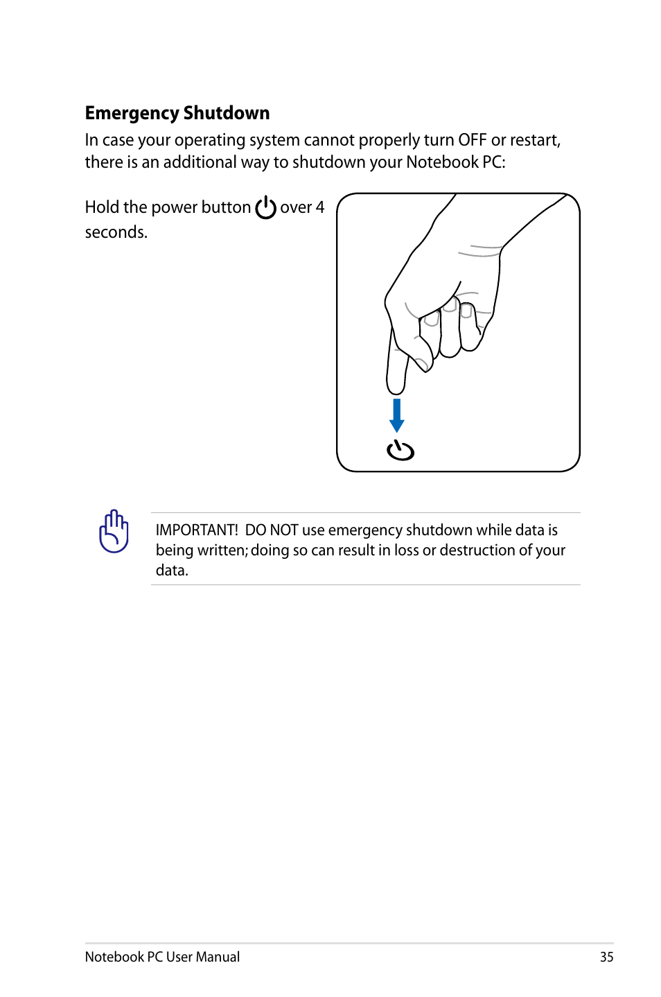 Asus G75VX User Manual | Page 35 / 126