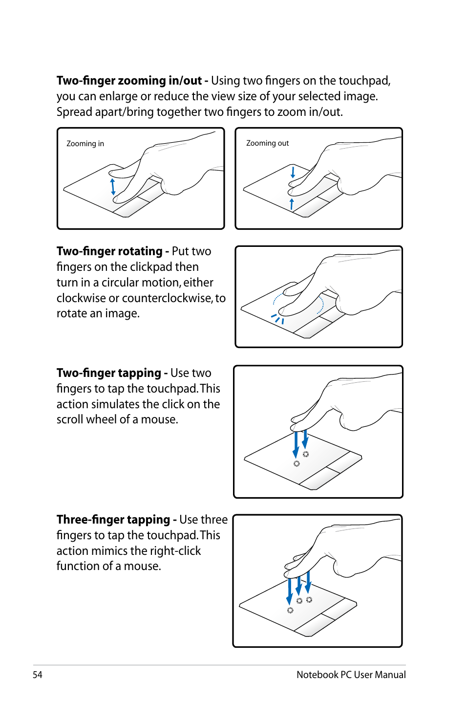 Asus G75VX User Manual | Page 54 / 126