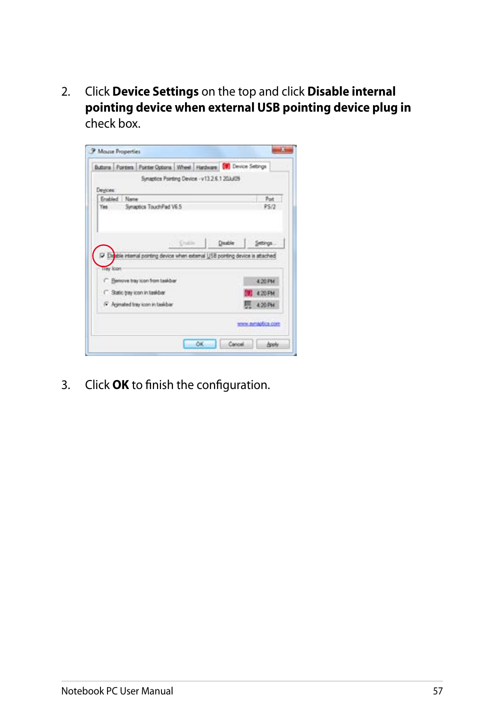 Asus G75VX User Manual | Page 57 / 126
