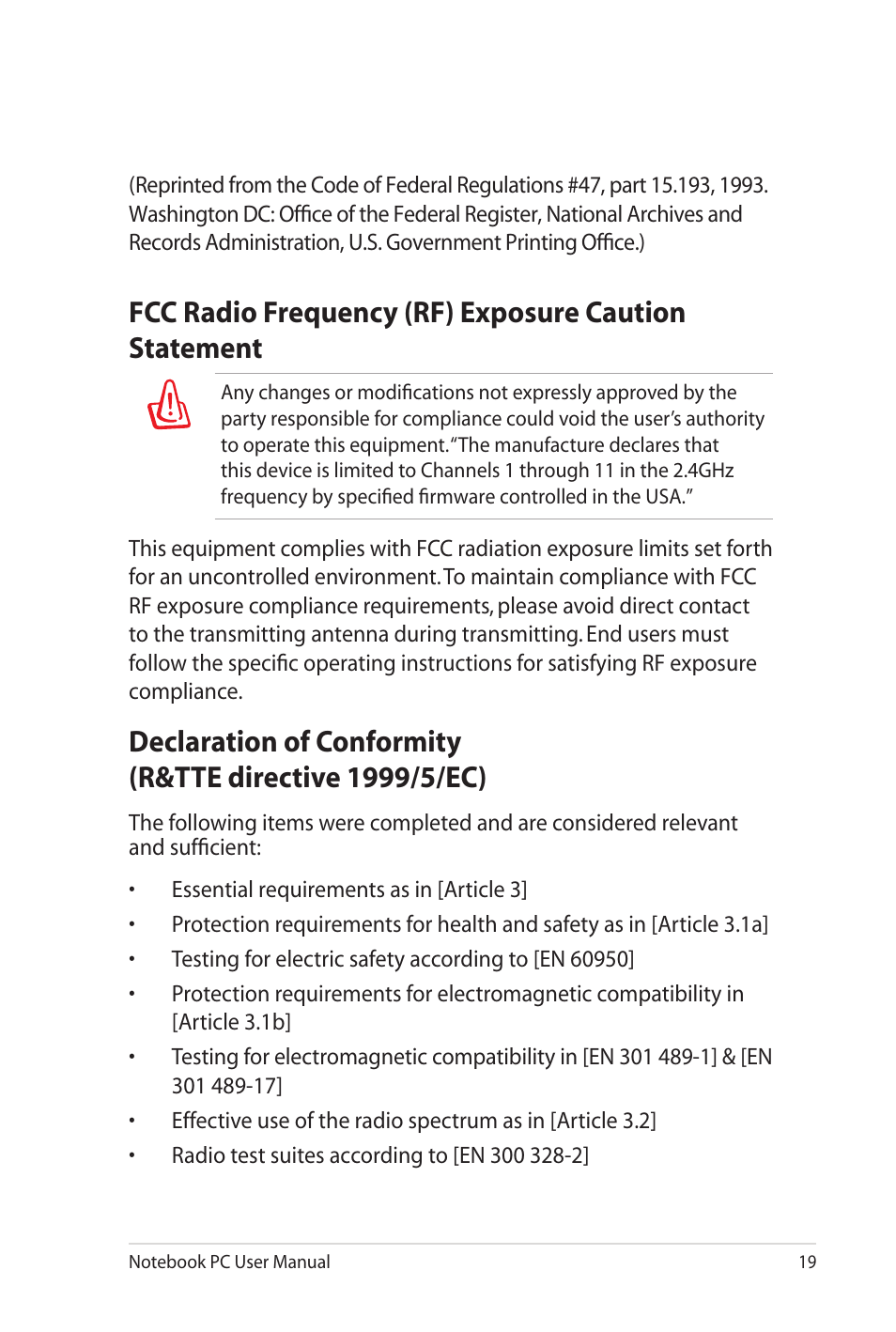 Asus G72gx User Manual | Page 19 / 28