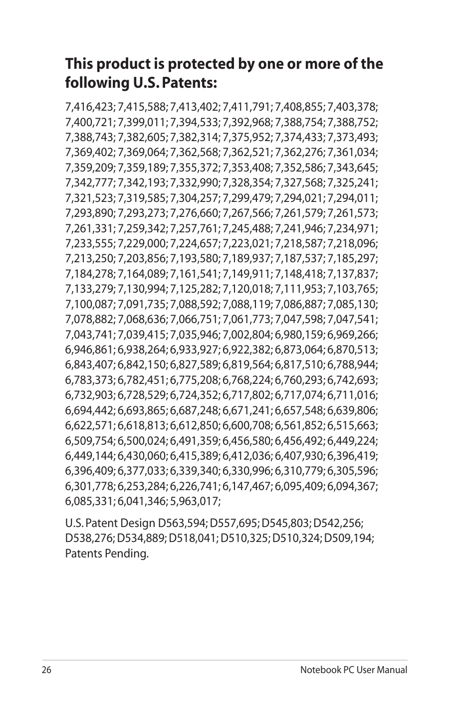 Asus G72gx User Manual | Page 26 / 28