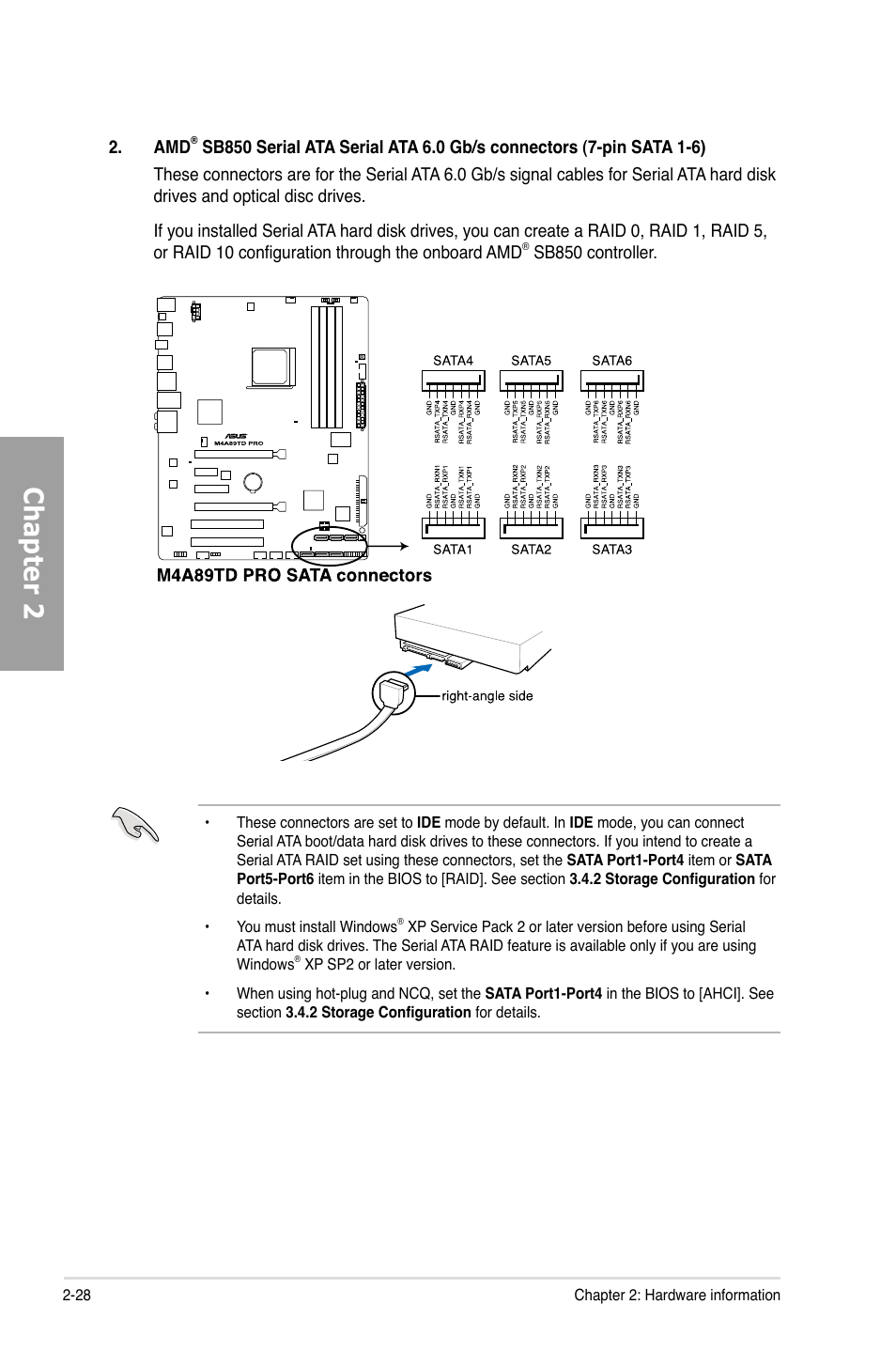 Chapter 2 | Asus M4A89TD PRO/USB3 User Manual | Page 46 / 120