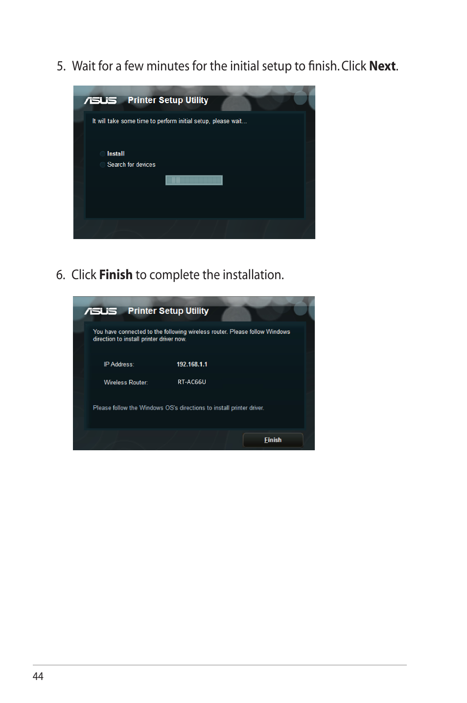 Asus RT-AC66U User Manual | Page 44 / 70